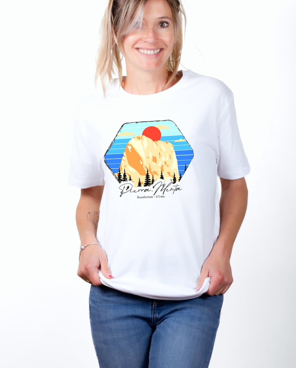 T-SHIRT FEMME : PIERRA MENTA – Image 2