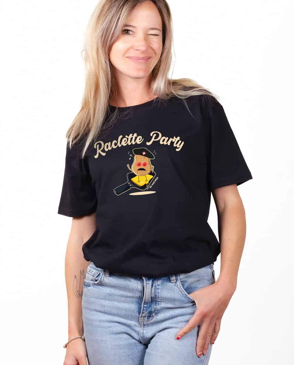 T-SHIRT FEMME : DJ MATAFAN RACLETTE PARTY – Image 2