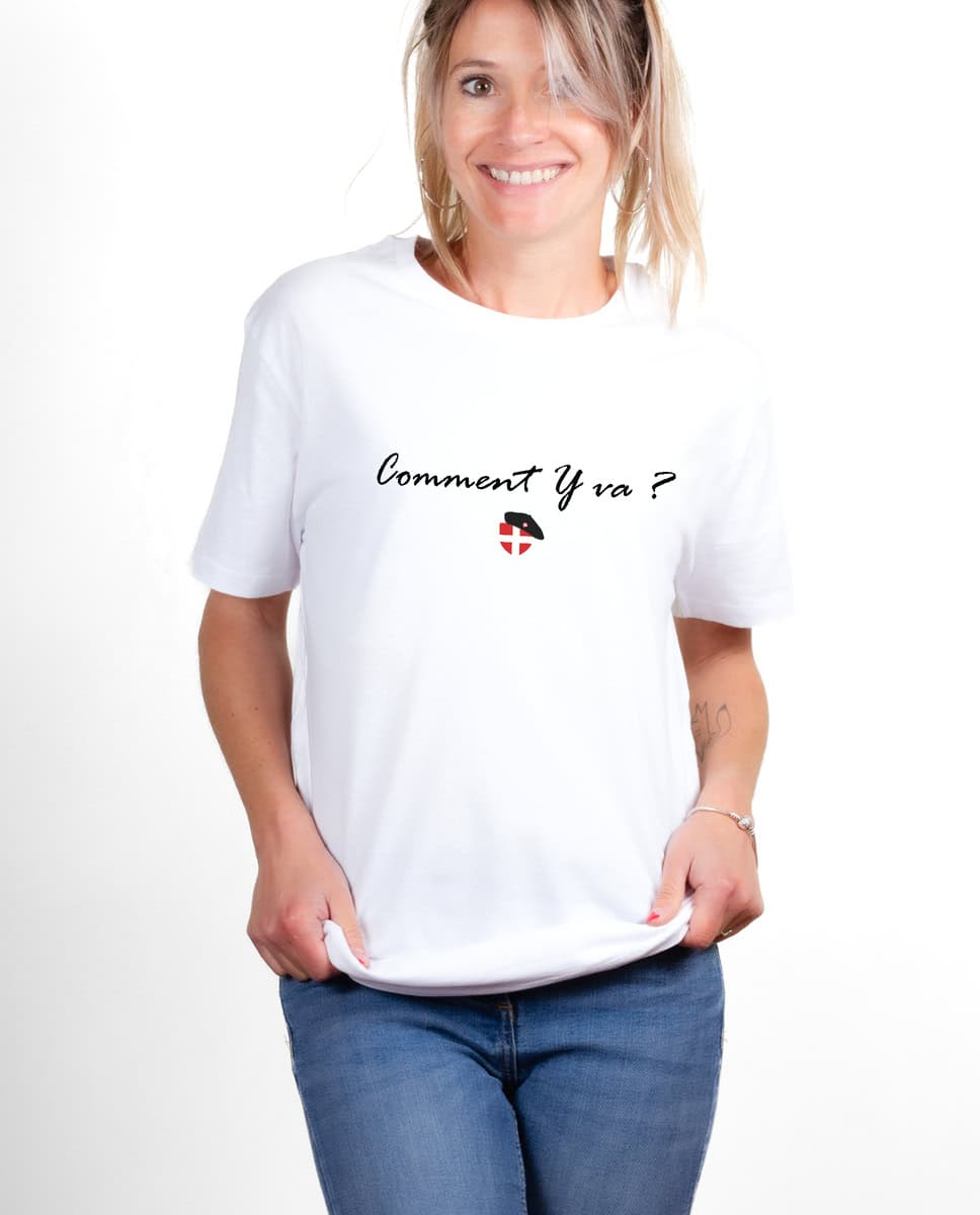 T-SHIRT FEMME : DJ MATAFAN COMMENT Y VA – Image 2