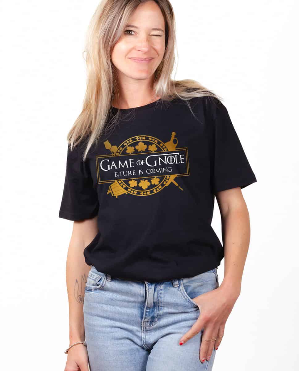 T-SHIRT FEMME : GAME OF GNOLE – Image 2